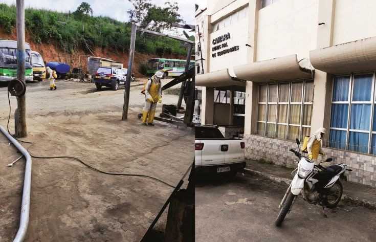 Camacã: Prefeitura realiza operação de higienização nas ruas

